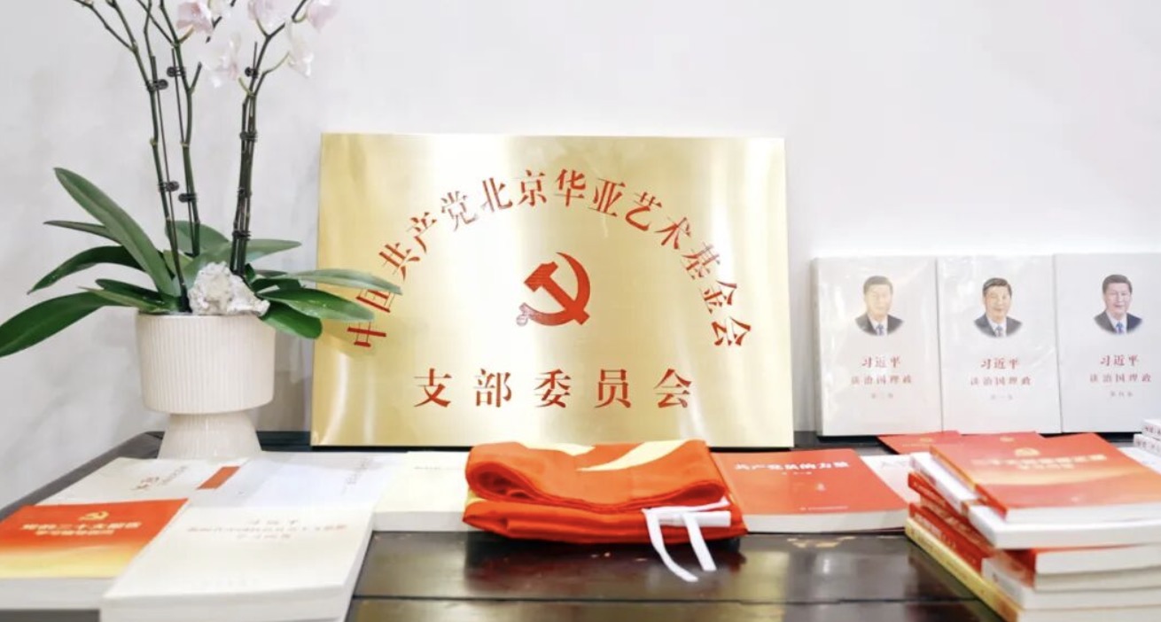 华亚党建｜中国共产党北京华亚艺术基金会党支部正式成立