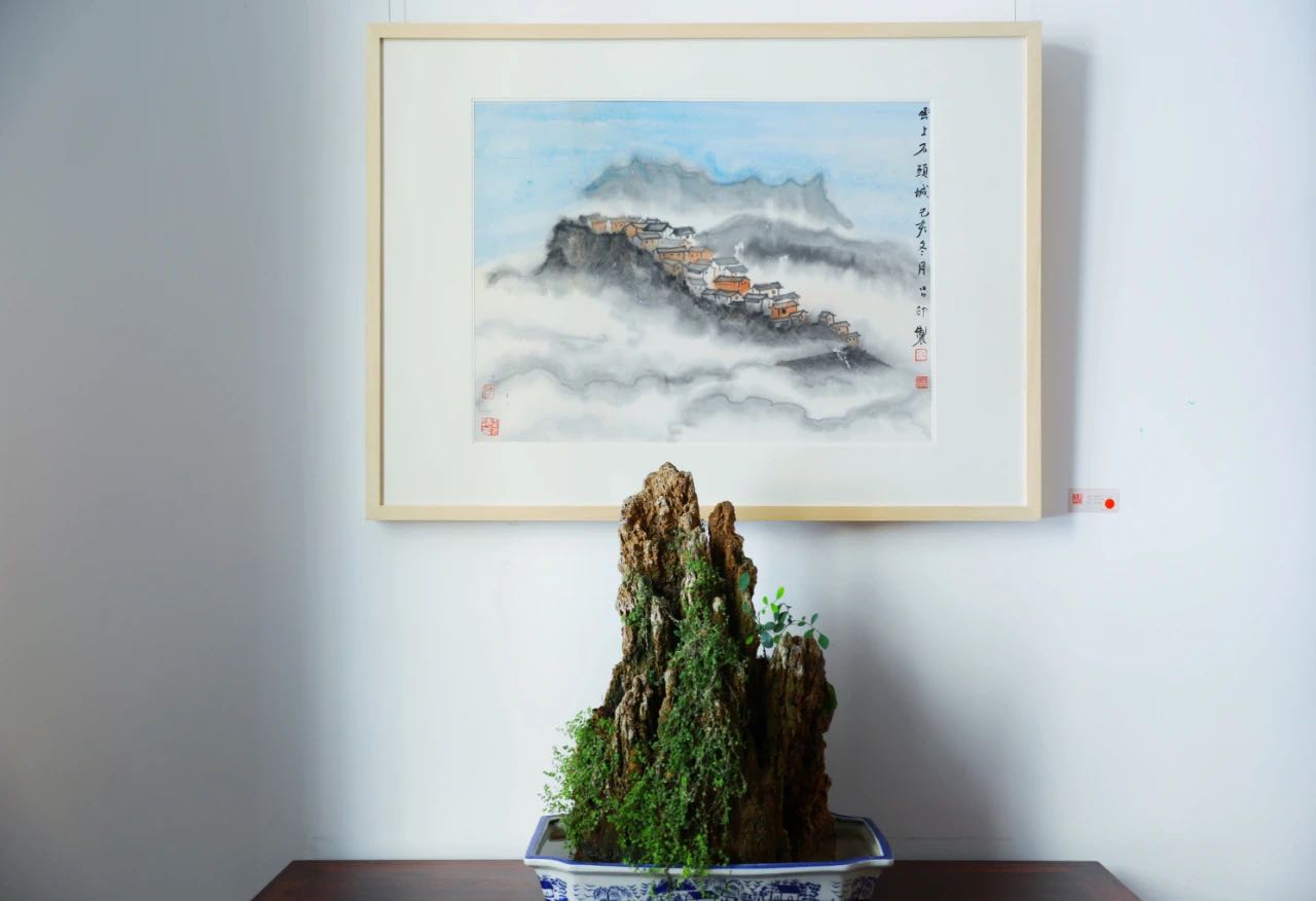 华亚展讯 | 山河无恙——吕印水墨艺术展暨公益捐献仪式在华亚艺术举行